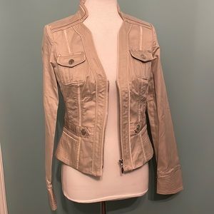 White House Black Market Jacket size 6, khaki.